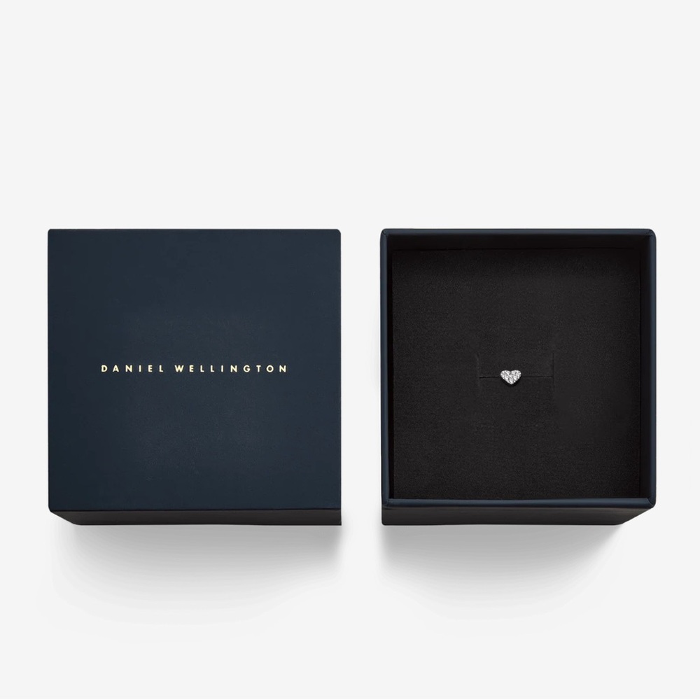 NEW Daniel Wellington Watch Charm Silver Love